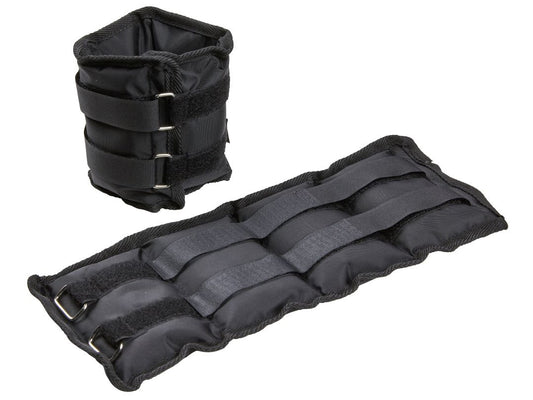 Hånd- og Ankelleddmansjetter 2 x 2,0  kg. par i svart