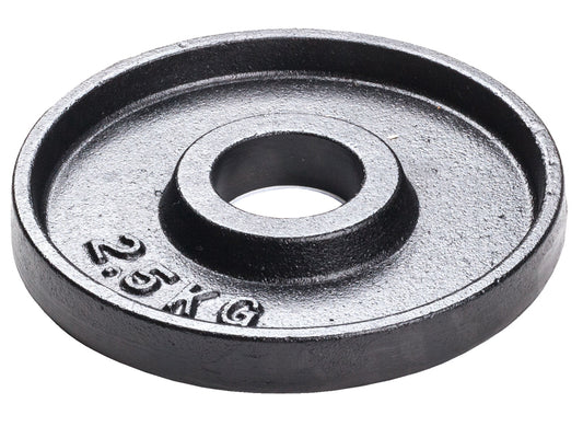 Vektskive Støpejern 2,5 kg - 50mm
