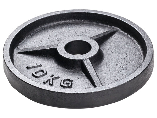 Vektskive Støpejern 10 kg - 50mm