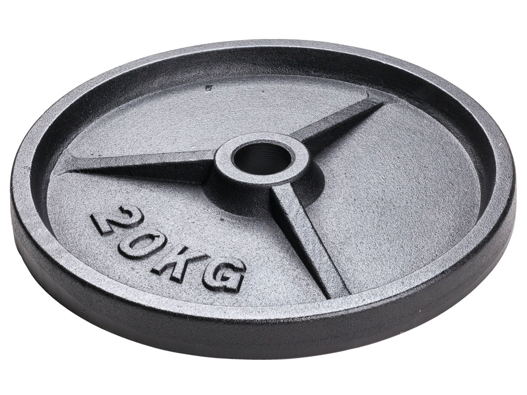 Vektskive Støpejern 20 kg - 50mm