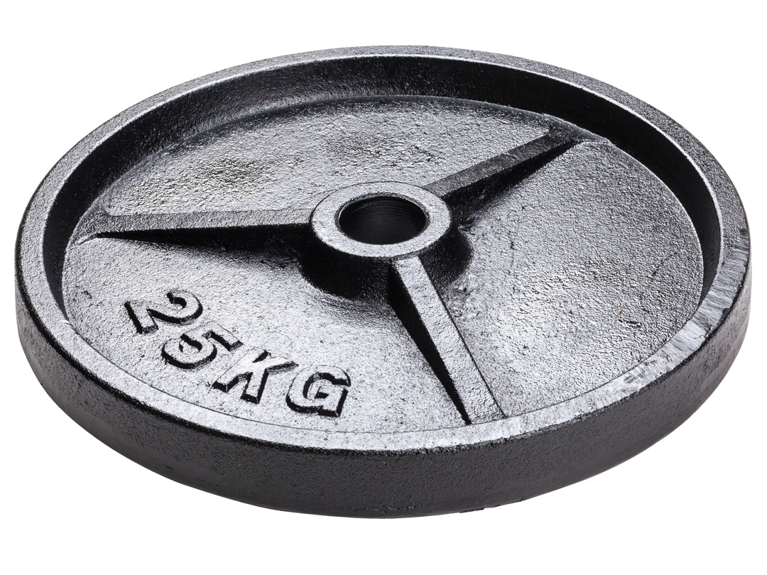 Vektskive Støpejern 25 kg - 50mm