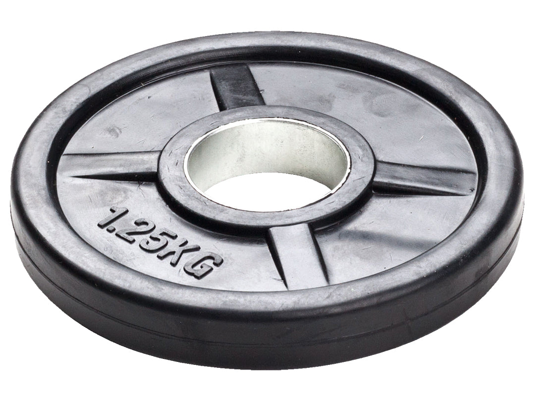 Vekt plate, gummibelagt 1,25 kg 50mm