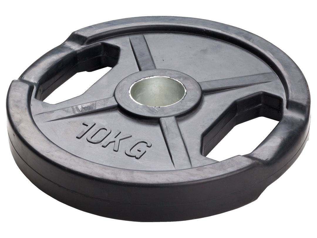 Vekt plate, gummibelagt 10 kg 50mm
