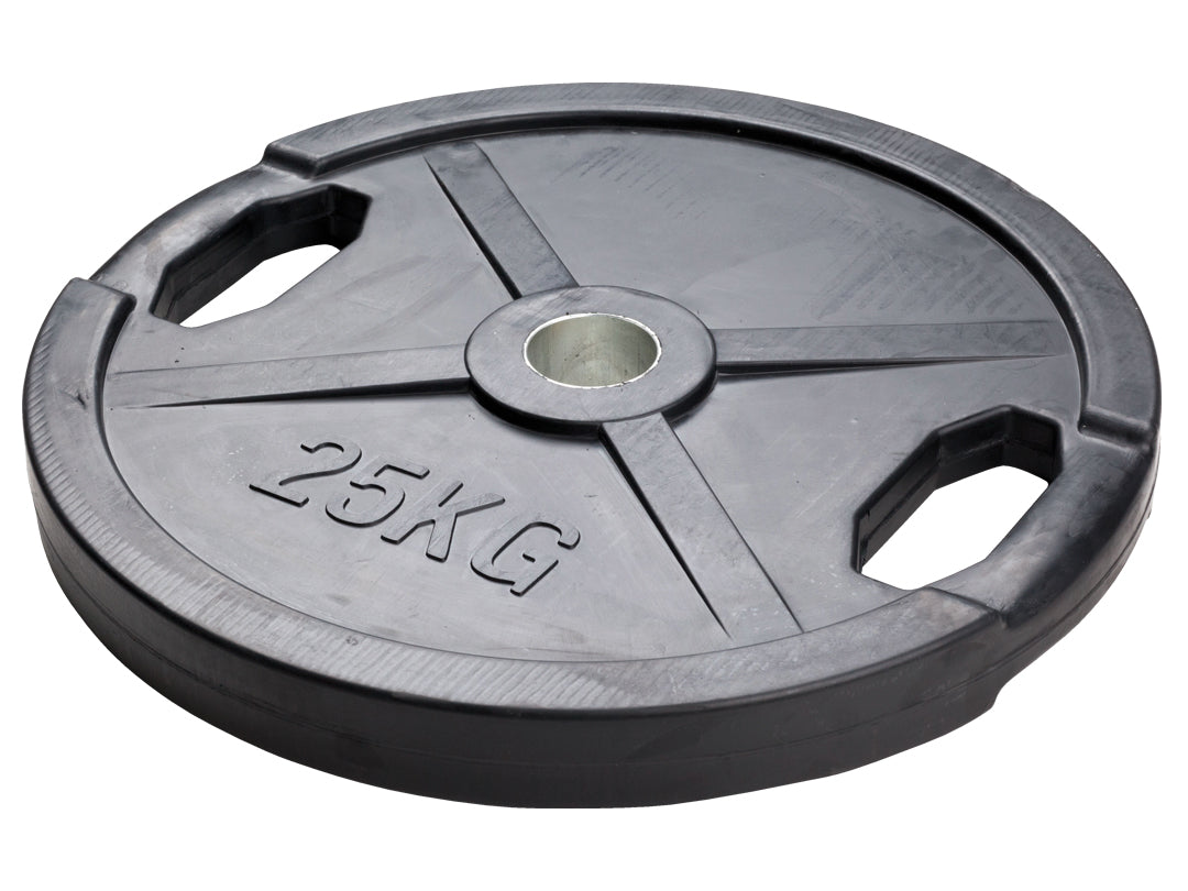 Vekt plate, gummibelagt 25 kg 50mm