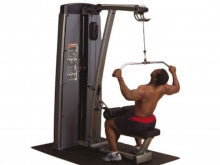 Lat nedtrekk maskin dobbel modell Frittstående