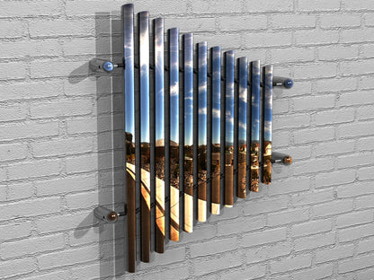 Mirror Chimes, utendørs speilklokkespill