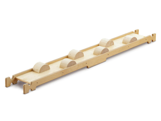 Balansebrett med knotter, 24 x190 x 8,5 cm