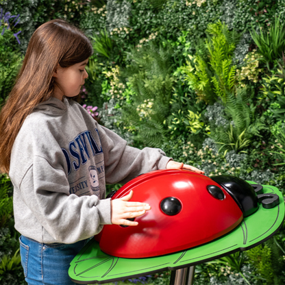The Ladybug, utendørs musikkskulptur