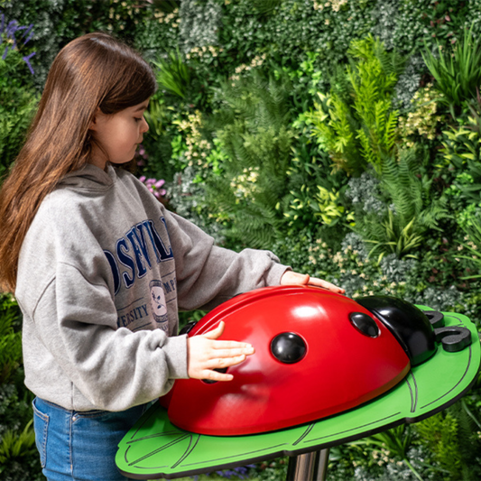 The Ladybug, utendørs musikkskulptur