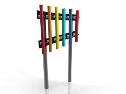 Rainbow Chimes, utendørs klokkespill