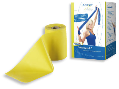 Artzt Vitality® Treningsbånd 6 m Lett - Gul