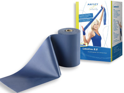 Artzt Vitality® Treningsbånd 6 m Ekstra hard - Blå