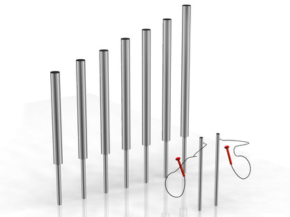 Tubular Bells, utendørs bjeller