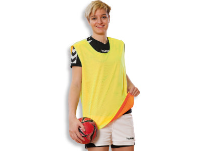 Overtrekksvest/vendbarevest Gule/Oransje Senior