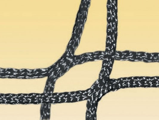 Volleyball trenings nett, svart