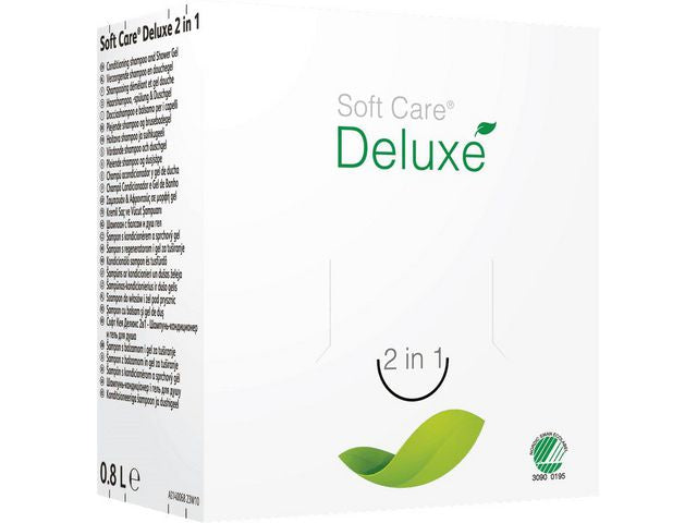 Dusjsåpe SOFT CARE Deluxe sjampo 0,8L