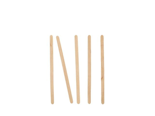 Rørepinne PURE tre 11cmx5mm (1000)
