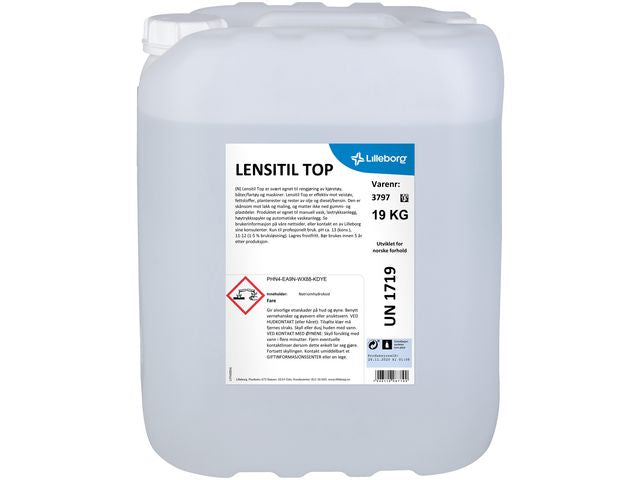 Rengjøring LENSITIL TOP transp.vask 19kg