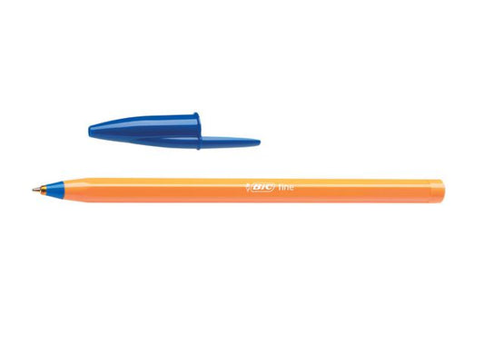 Kulepenn BIC Orange F blå - 20 stk