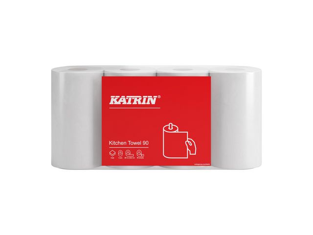 Kjøkkenrull KATRIN resirk. 90 2L 25m (4)