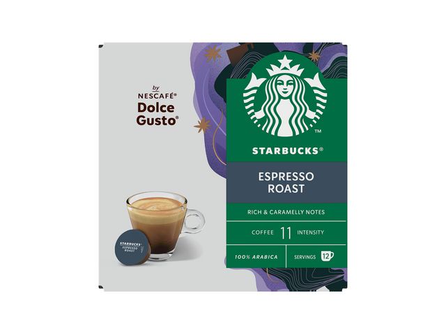 Kaffekapsel STARBUCKS Espresso Dark (12)