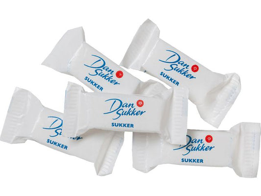Sukkerbit DANSUKKER 2p hvit 4,4kg (1000)