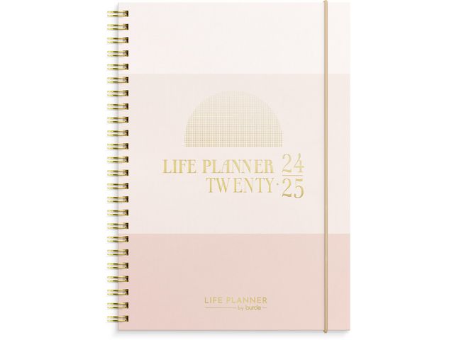 Kalender GRIEG A5 Life Pla 24/25 rosa II