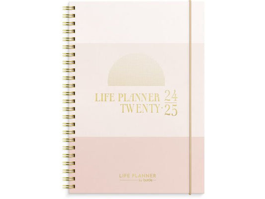 Kalender GRIEG A5 Life Pla 24/25 rosa II