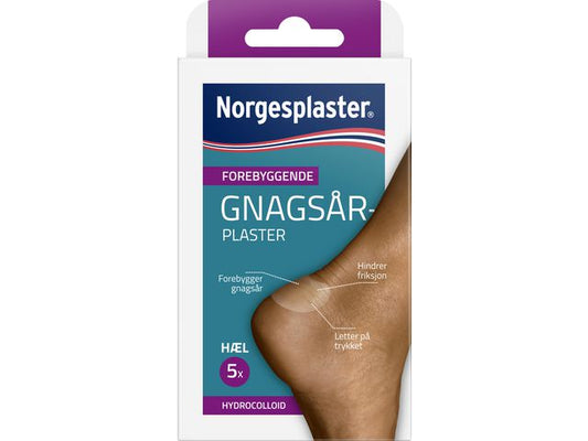 Plaster NORGESPLASTER gnagsår hæl (5)