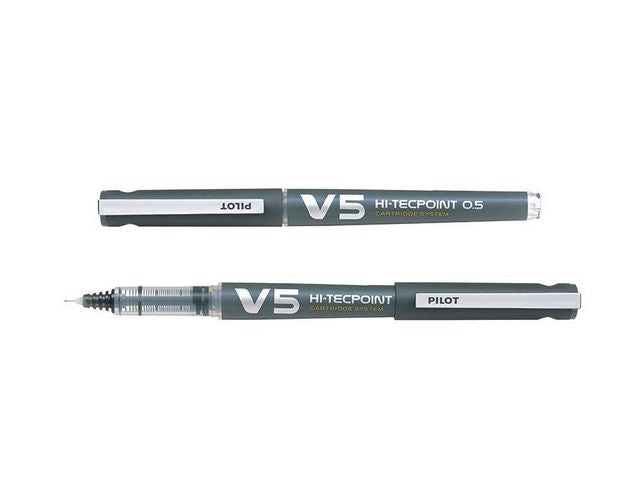 Rollerpenn PILOT Begreen Hi-tec V5 sort