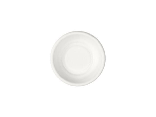 Demoskål DUNI bagasse 77mm hvit (120)