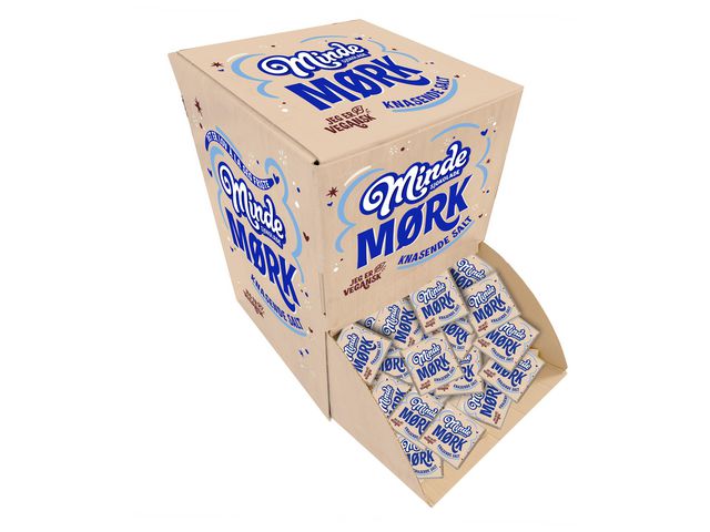 Sjokolade MINDE Mørk salt 5g (500)