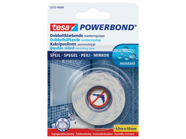 Tape TESA dobbelsidig speil 1,5m