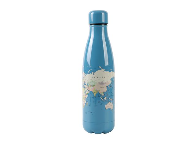 Termoflaske IDRINK 500ml verdenskart