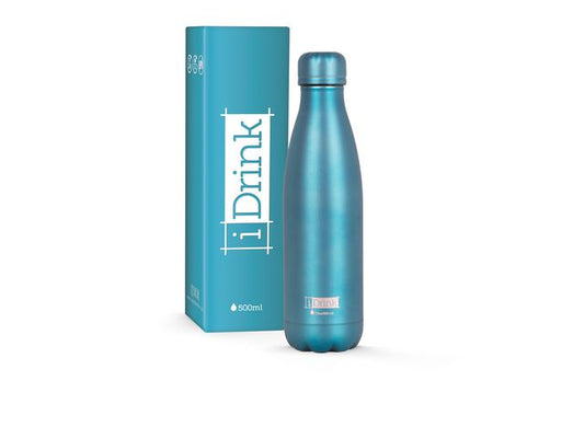 Termoflaske IDRINK 500ml metallisk grønn