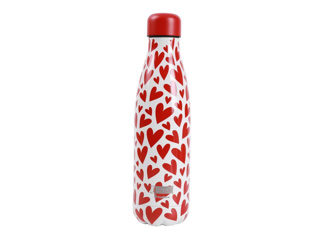 Termoflaske IDRINK 500ml hjerter