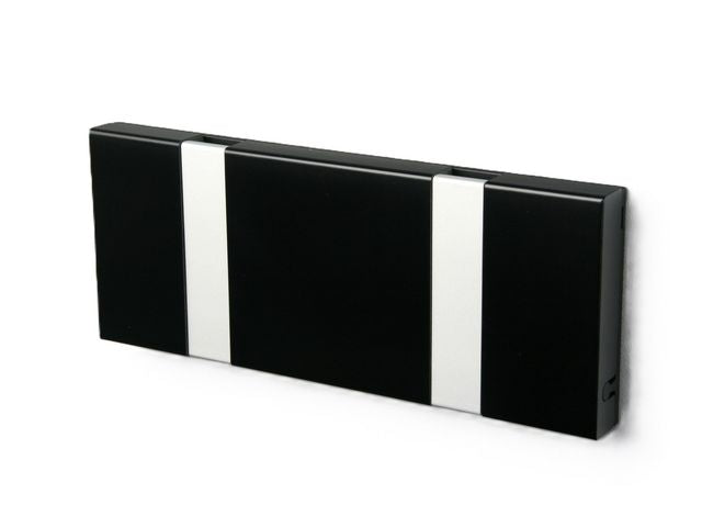 Klesknagg KENSON knax 2 kroker grå/sort