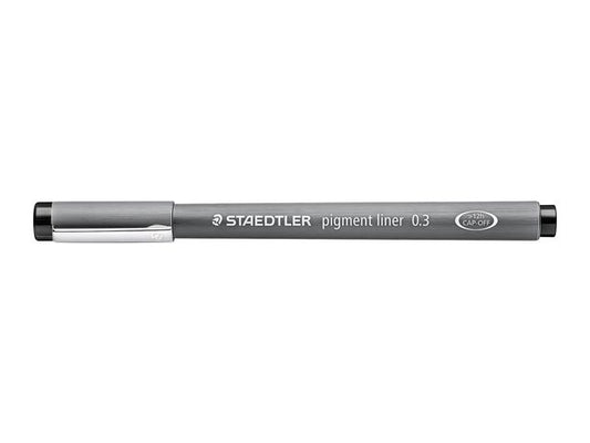 Fiberpenn STAEDTLER 0,3mm sort