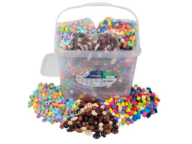 Perler PLAYBOX i tre ass Ø9-22mm 2,5kg