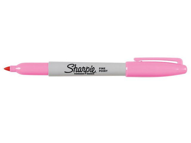 Merkepenn SHARPIE F 0,9mm rosa