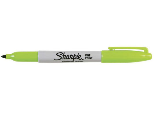 Merkepenn SHARPIE F 0,9mm lime