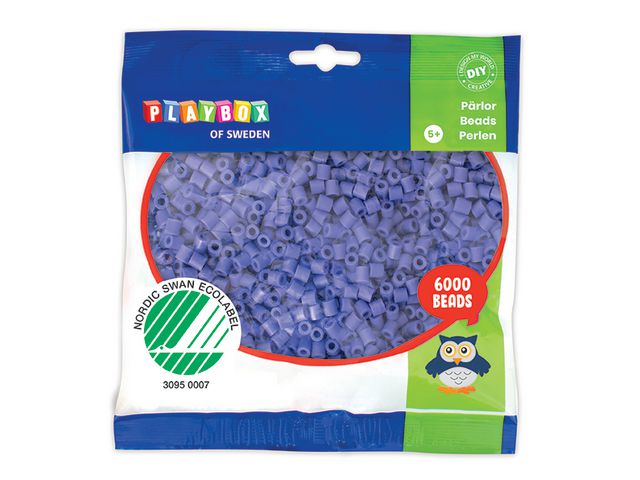 Perler PLAYBOX lilla (6 000)