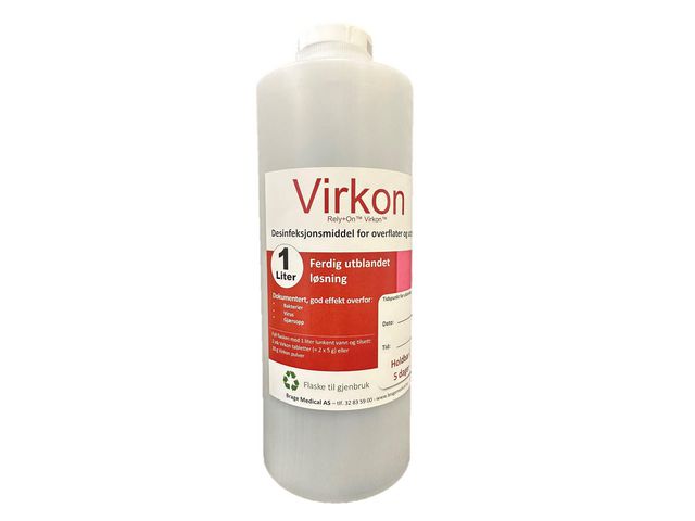 Blandeflaske RELY+ON Virkon 1L
