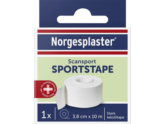 Tape Scanpor refill 2,5cmx10m hvit