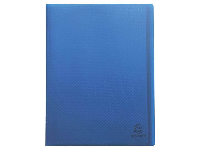 Presentasjonsmappe EXACOMPTA A4 50l blå