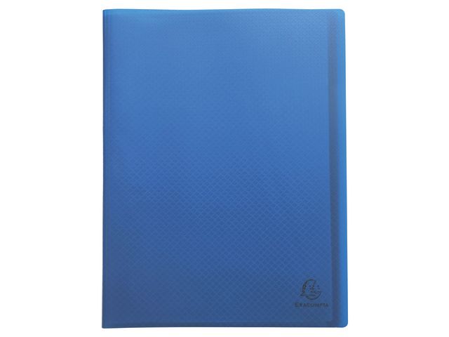 Presentasjonsmappe EXACOMPTA A4 40l blå