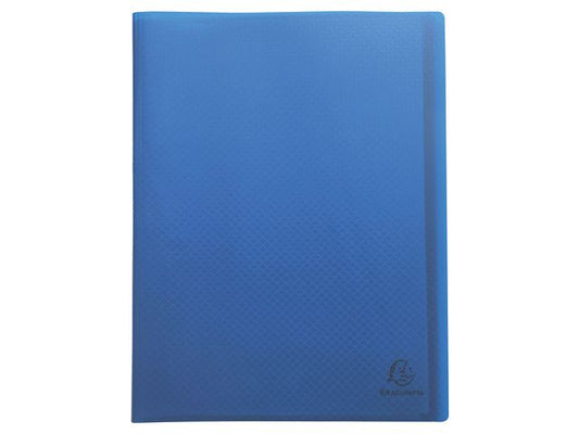 Presentasjonsmappe EXACOMPTA A4 40l blå