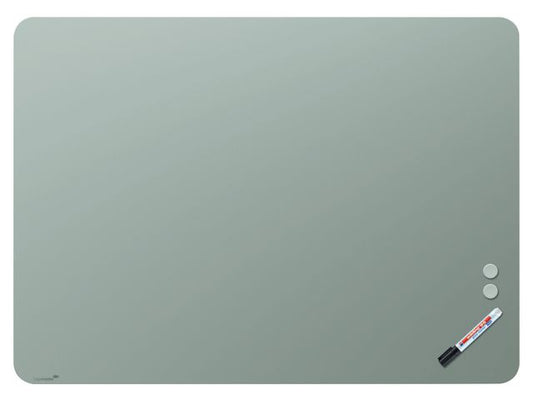 Glassboard LEGAMASTER 90x120cm grønn