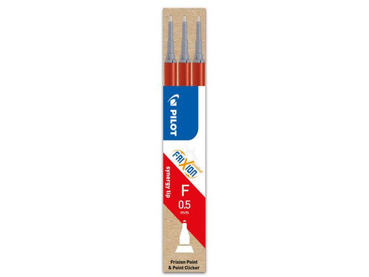 Refill PILOT Frixion Point 05 rød (3)