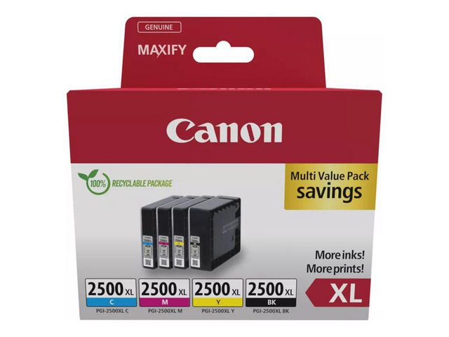 Blekk CANON PGI-2500XL BK/C/M/Y (4)